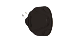 Pelicansport Black Ergoform™ – Seat Only